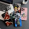 for Samsung Galaxy S22 S21 S20 Fe Ultra S9 Plus + A13 A22 M21 M31 M55 M15 Phone Case Uchiha Sasuke Akatsuki Narutos Kakashi