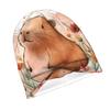 Capybara Stylish Adult Beanie for Layering with Fall Or Winter Outfits Brings Relaxed Charm To Streetwear Or Weekend Fashion Scenes