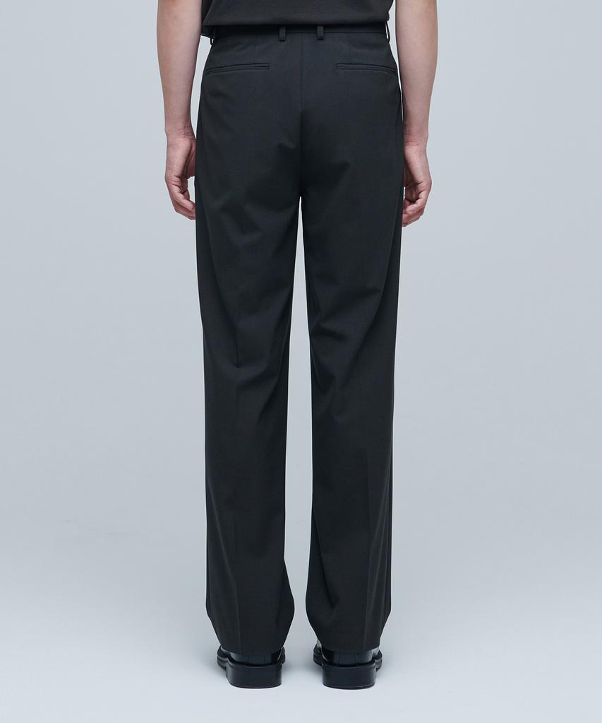 MUSINSA STANDARD Lightweight Three-Puck Semi-Balloon Slacks [Gray]