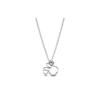 Hollow Pendant 925 Silver Necklace Women Necklace 393187C01
