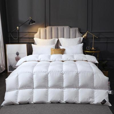Pure Cotton Winter Feather Silk Quilt - Double & Single Sizes for Hotel or Dorm Use