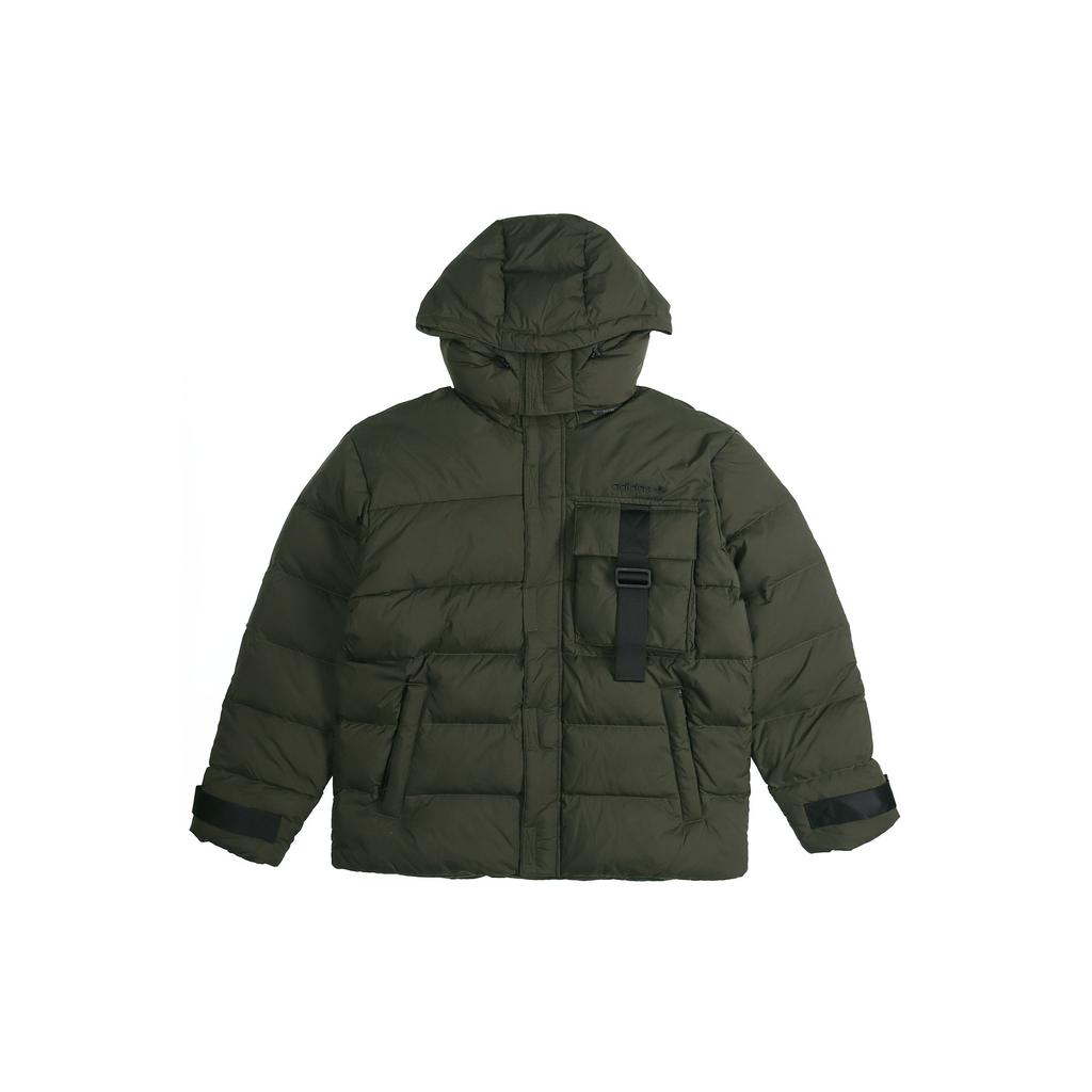 Adidas Originals Utility Jacket With Hood Men Outerwear Green GD5612