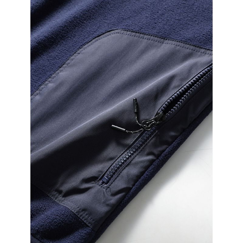 Retro Double-Sided Polar Fleece Fall and Winter Hooded Outwear Parka