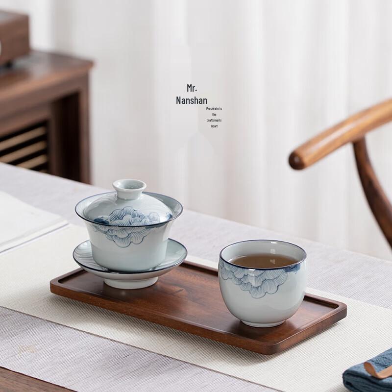 Nanshan Hibiscus Ceramic Kung Fu Master Tea Cup