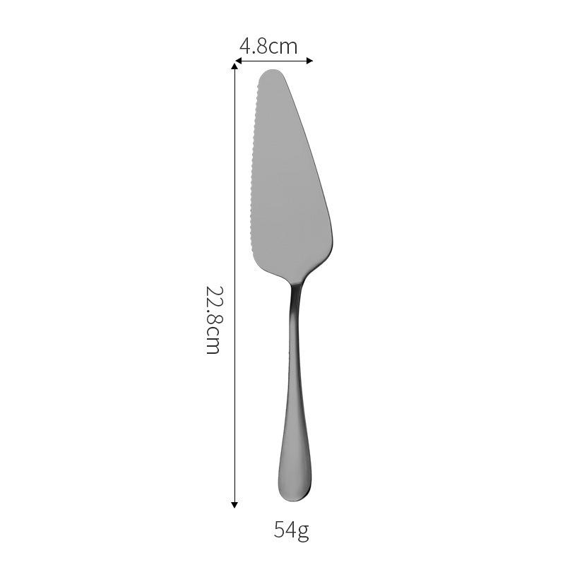 European Style Cake & Pizza Spatula Set - 410 Stainless Steel, Set of 2, Gift Box for Birthday Parties