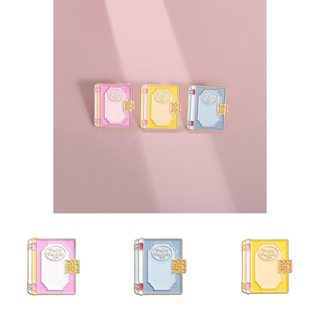 Cartoon Character Stylish Alloy Brooch Colorful Design Perfect For Bags And Clothing