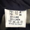 Rotasport Made In Italy Stripe Tapered Pants 10 White System Men's Used