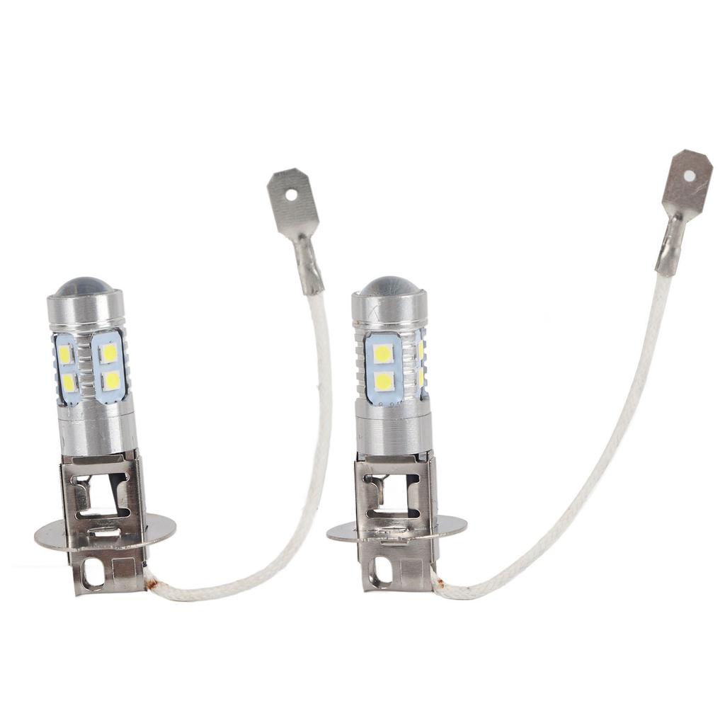 50W High Energy Conversion LED Bulb for Car 2 PCS 6000K - 6500K (White Light)