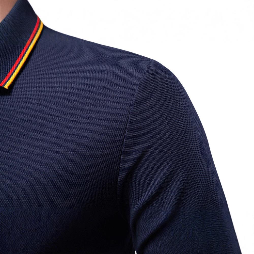 Men's Casual Polo Shirts Long Sleeve Moisture Wicking Polo Shirt Collared Work Golf Shirts for Men Polo Sweater Button Down Golf Pullover Tops