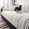 High-end Straight-row Sofa Cushion, Universal Anti-slip Cushion Cover for All Seasons, Cloth Cover, New Spring Style