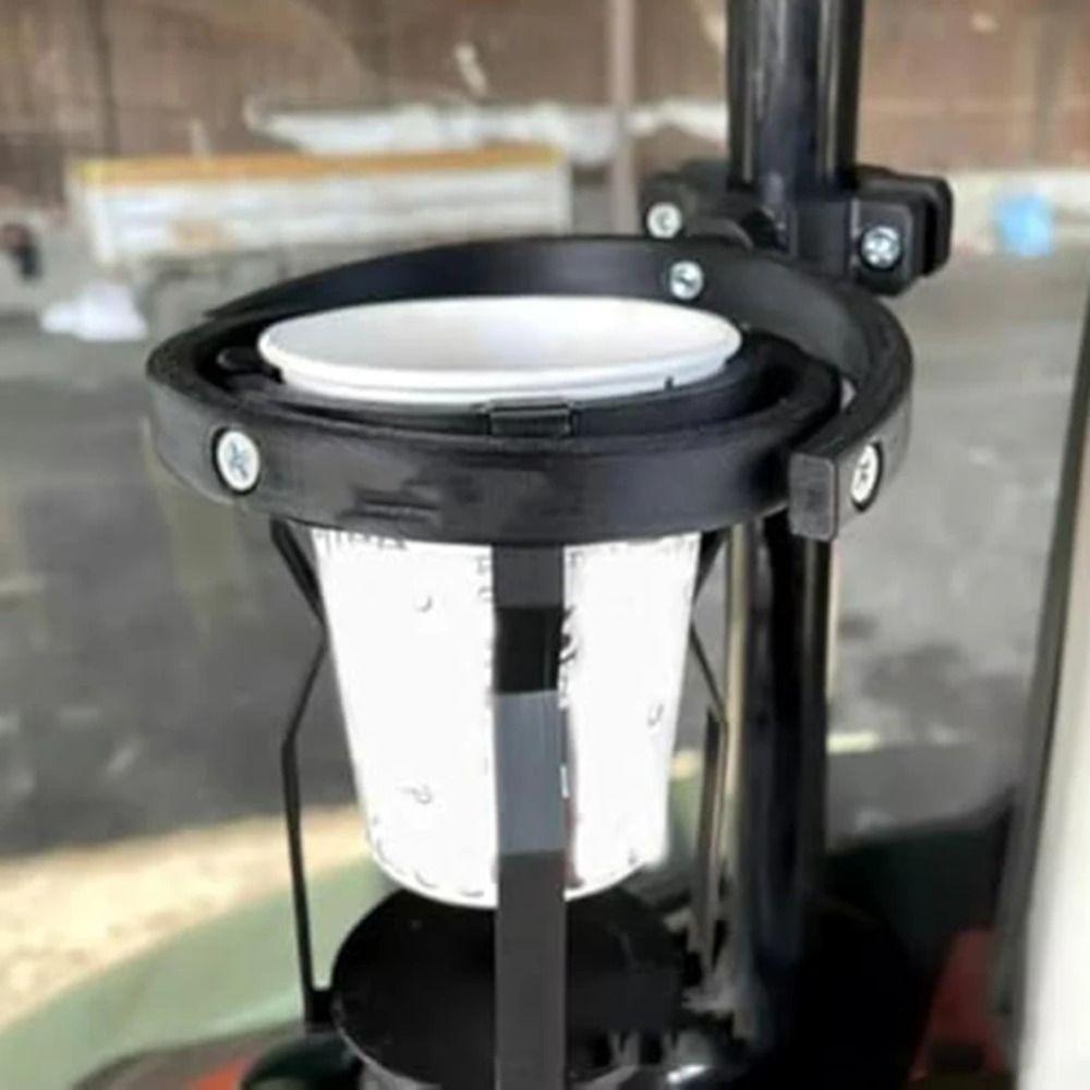 Adjustable Clip Gyroscopic Cup Holder Space-Saving Leveling Cup Holder  Electric Scooters