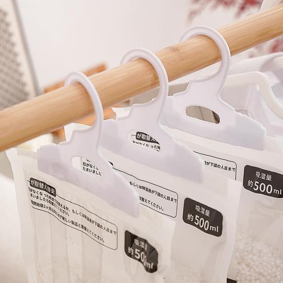Pacote com 5 Sachês Absorvedores de Umidade Sachês Dessecantes Penduráveis Casa Dormitório Armário Banheiro Cozinha Sacos Absorvedores de Umidade Sem Fragrância