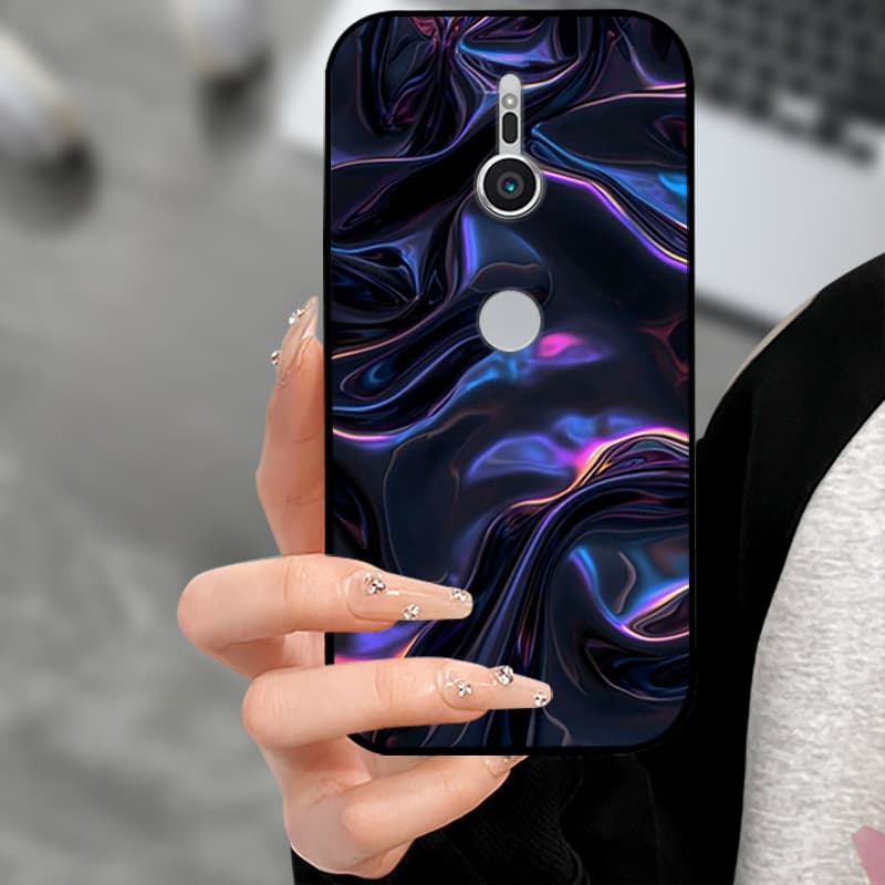 For Sony Xperia XZ2 XZ 4 2 1  Soft Silicone Black Back Shell Phone Cover For Sony XZ1 XZ2 XZ4 Funda Coque Shockproof Cases