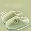 Cotton Slippers, Women's Thick-soled, Lightweight and Fleece Warm Shoes for Home Use