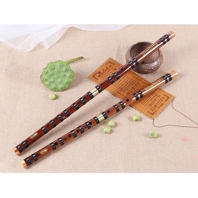 Çin Bambu Flüt Profesyonel Nefesli Flüt Müzik aletleri C/D/E/F/G Anahtar Çin dizi Aksesuarları Ile