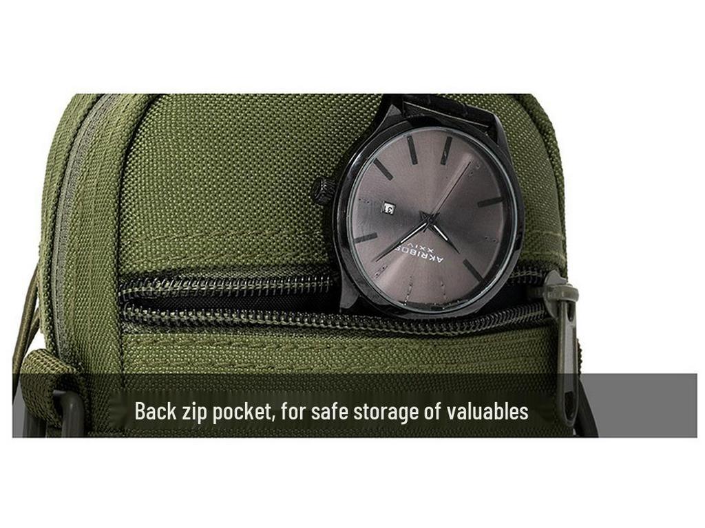 Men's Multi-functional Tactical Waist & Crossbody Bag for Camping & Cycling