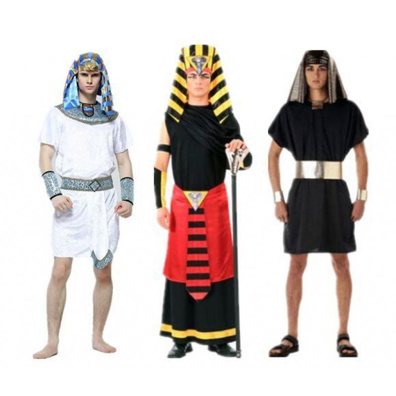 Egyptian Chic Queen And Pharaoh Costumes For Adults Designed For Halloween Cosplay And Events Theatrical