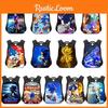 Sonic Cartoon Kids Backpack Durable Polyester Material 20-35l Capacity Zipper Closure Cushioned Shoulder Straps 44*30.5*16cm