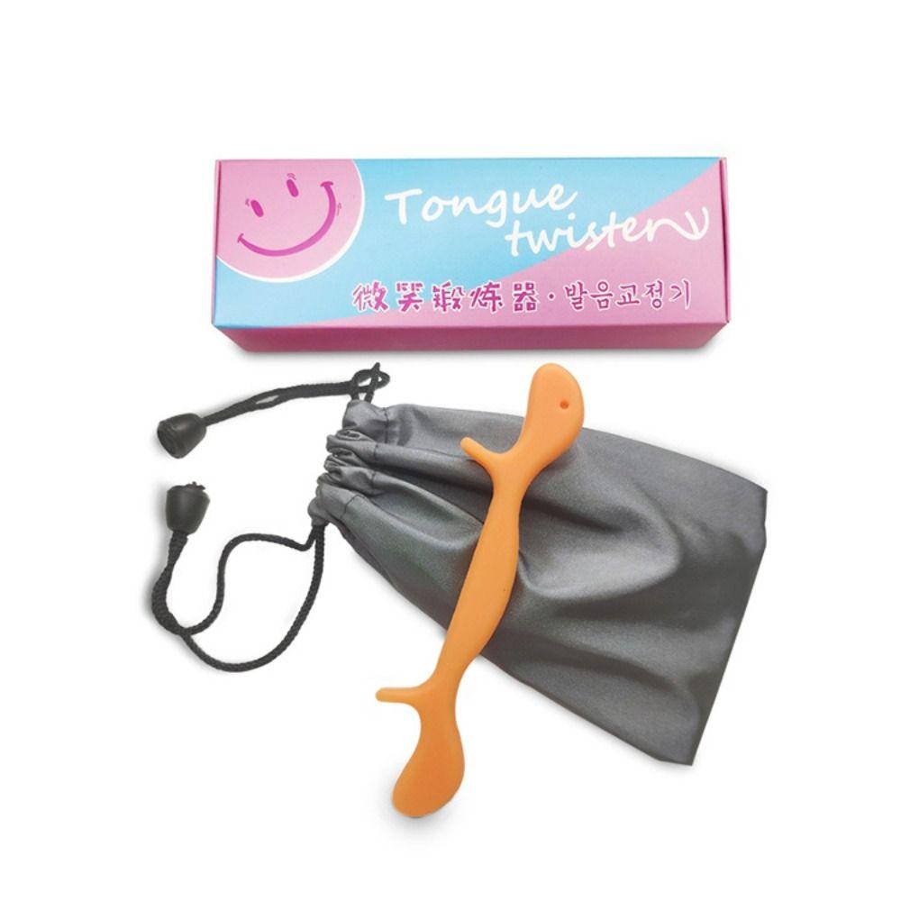 3 Color Mouth Smile Training Massager Silicone Facial Exerciser  Jaw Lip Trainer