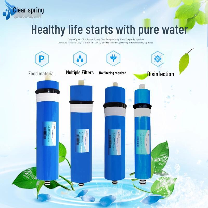 Reverse Osmosis RO Membrane Filter, 75-1200 Gallon, Universal Water Purifier Cartridge for Household Use