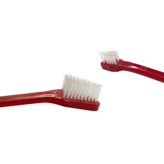 Double-end Toothbrush Pet Dog Puppy Dental Oral Teeth Cleaning Care Soft Brush