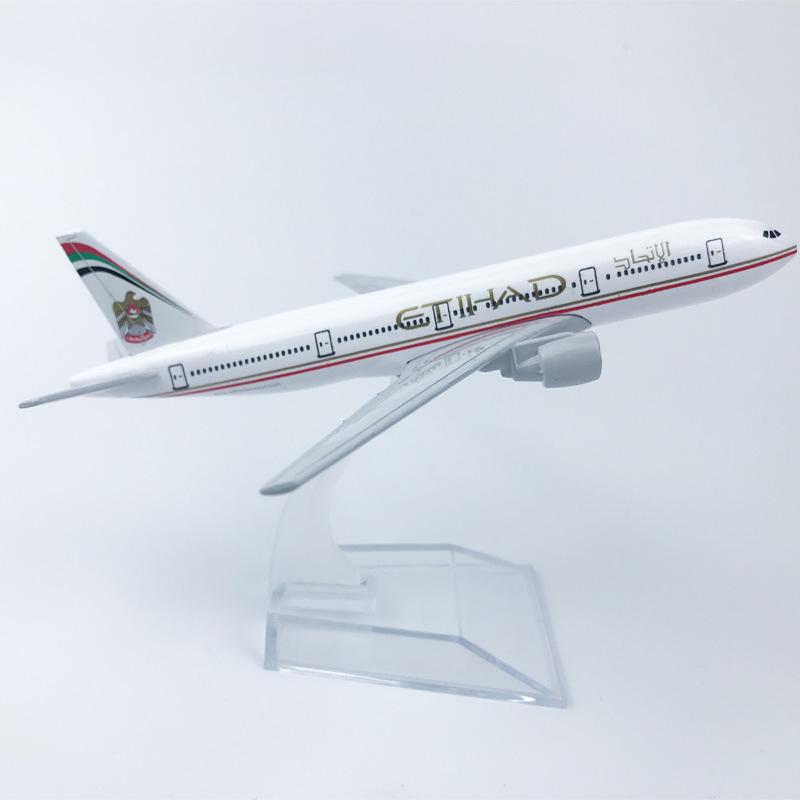 

Etihad 777 Alloy Aircraft Model 16CM белый