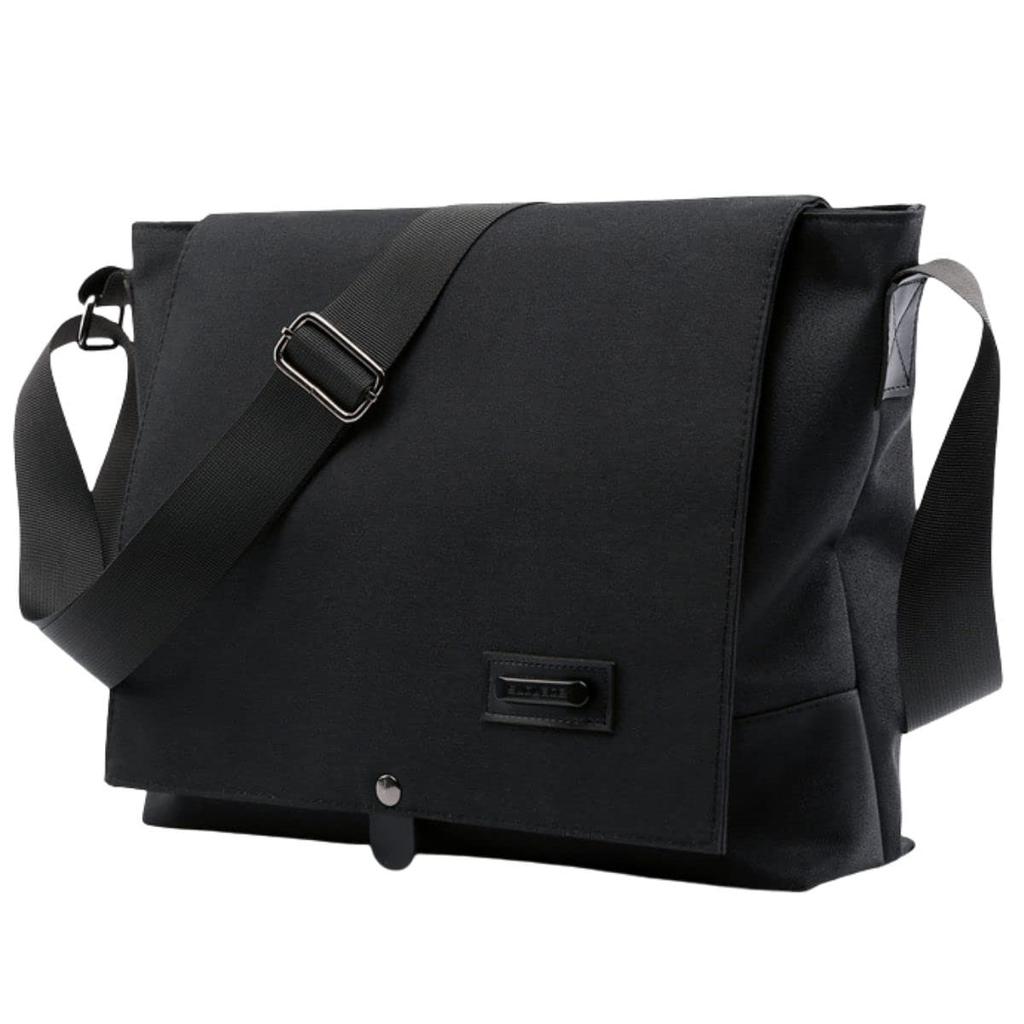 A4 Shoulder Large Crossbody Messenger Perfect for or Bag [SHARE ITEMS] Men's Bag, Capacity, Lightweight, Bag, Canvas, Commuting, School,
