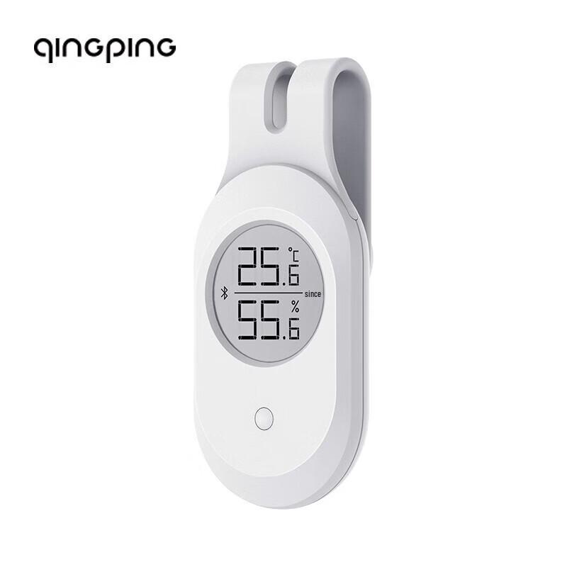 Qingping Solar Powered Smart Bluetooth Thermometer Hygrometer
