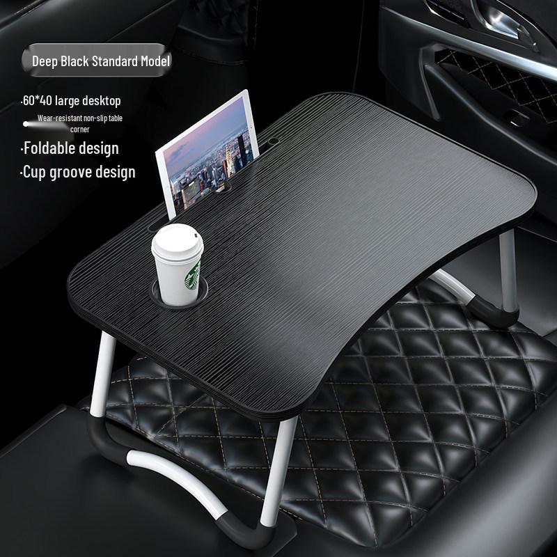 

Liftable & Foldable Car Table: Universal Dining, Studying, Writing Surface for Front & Rear Passenger Seats.