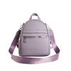 Schoolbag1011 Spring New Large Capacity Backpack Women's Backpack Versatile Solid Color Casual Trend Travel Bag Student Bag