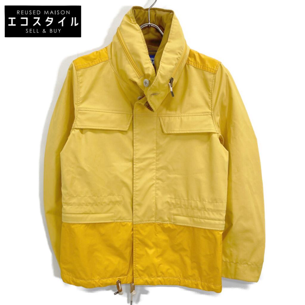 JUNYA WATANABE MAN 19 Stainless Steel Yellow Camouflage Shoulder Bag Set Taffeta Nylon Mountain Jacket Jacket XS yellowUsed