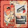 Lanyard Protective Phone Case For Xiaomi Poco X3 NFC/X3 Pro Wristband Back Cover Chinese style Silicone Phone Holder