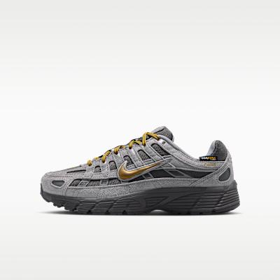 Nike P-6000 Premium Medium Ash Grey Golden Hops (GS) 37.5