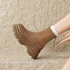 Fashion Platform Boots Women's Ankle Sneakers Trend Elegant Comfortable Casual Slip-on Fashion  Offer
