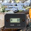 1 Set Motorcycle Engine Working Hour Meter Inductive Timer Lcd Display Digital Time Gause For Atv Boat Moto Instrument