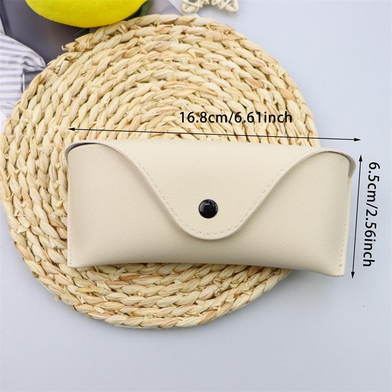 Soft Leather Glasses Bag Case Fashion Portable Sun Glasses Pouch Sunglasses Box Eyewear Protector Case Eyeglasses Accessories
