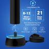 Smart Wireless Charging Rotating Electric Toothbrush, 3 Modes Rechargeable Rotation Toothbrush Compatible with Oral B Brush Head