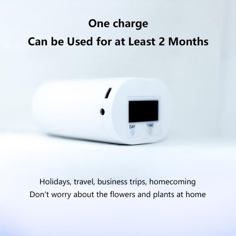 Plant Indoor Programmable Timer Watering System 8/4/2 Head Drip Irrigation Kits Double Pump