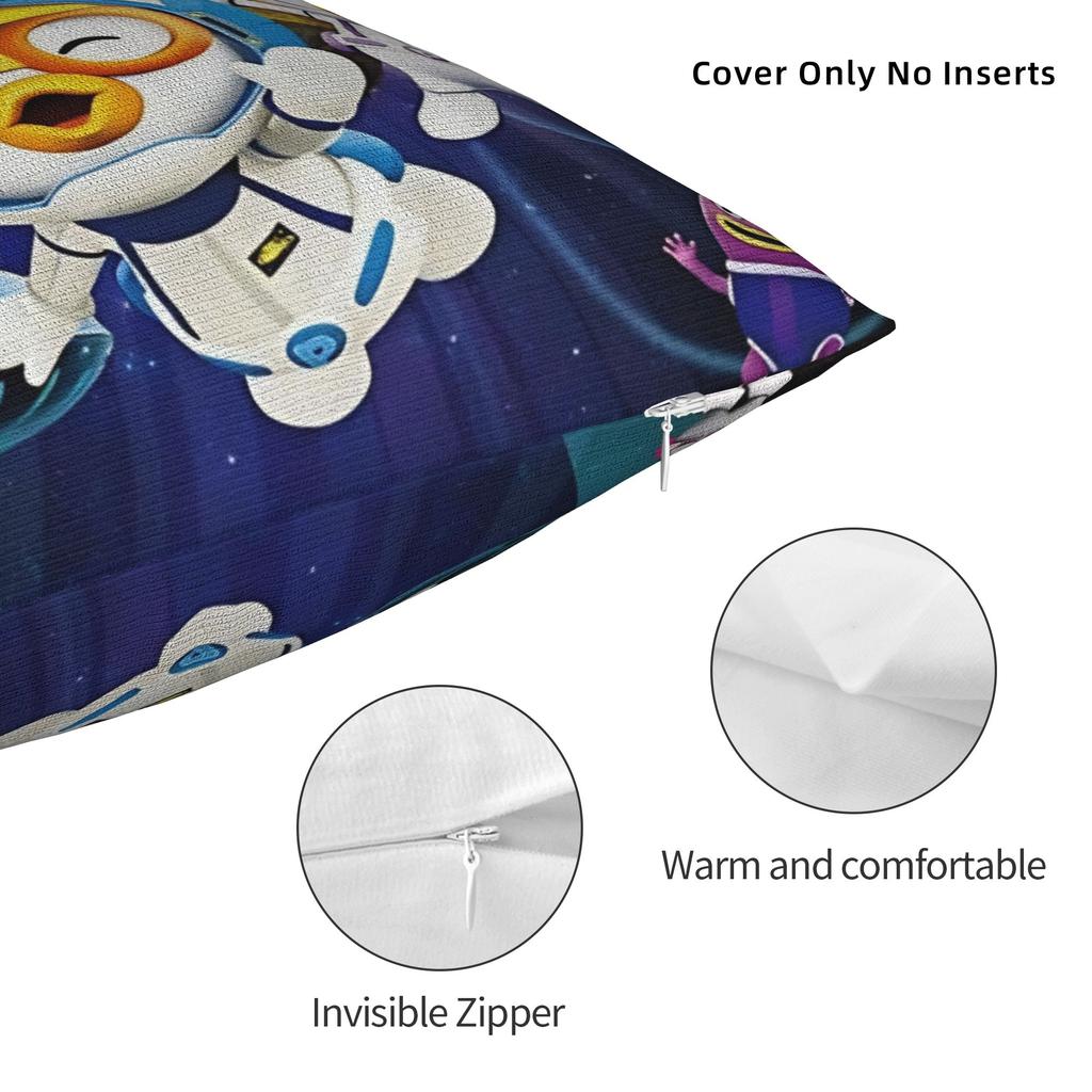 Funda de Almohada Cuadrada Hollow Knight Silksong Fundas de Cojín de Videojuegos Funda de Almohada Decorativa con Cremallera de Moda para Coche 4545cm