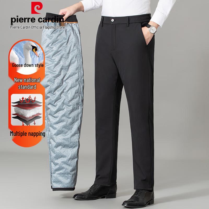 

Pierre Cardin Men s 90% Goose Down 3-Proof Straight-Leg Trousers L