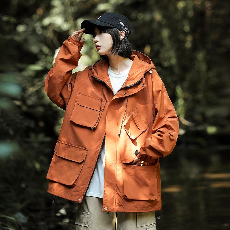 

Женская ветровка Woodpecker 2025: Новая ветрозащитная и водонепроницаемая куртка для велоспорта и пешего туризма на весну/осень. S