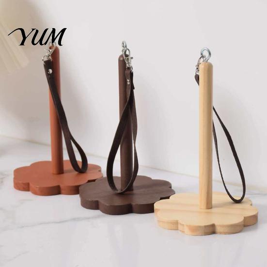Knitting Supplies for Beginners Wooden Wrist Yarn Holder, Portable Smooth Rotation Dispenser, Wearable Rack Hands Free And Crocheting Wool Feeder