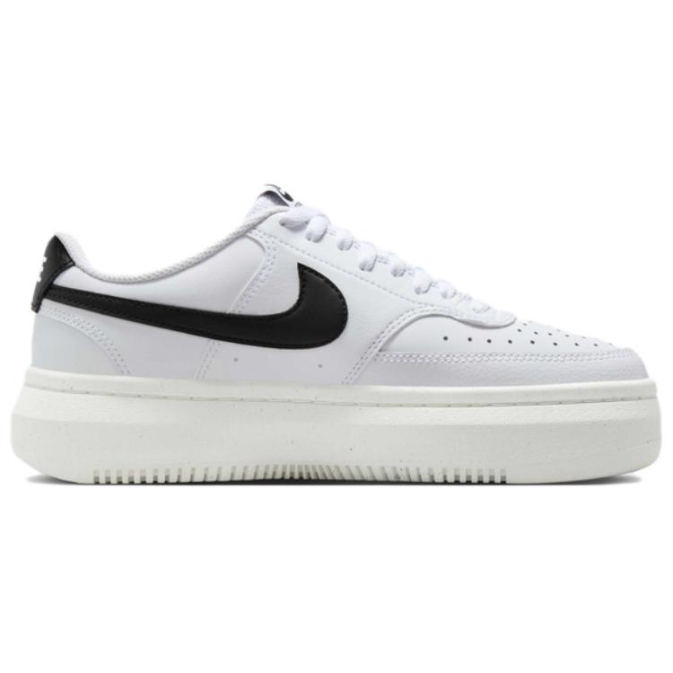 Nike Court Vision Alta Comfortable Soft Durable Low-Top Sneakers Women sneakers White Black DZ5394-107