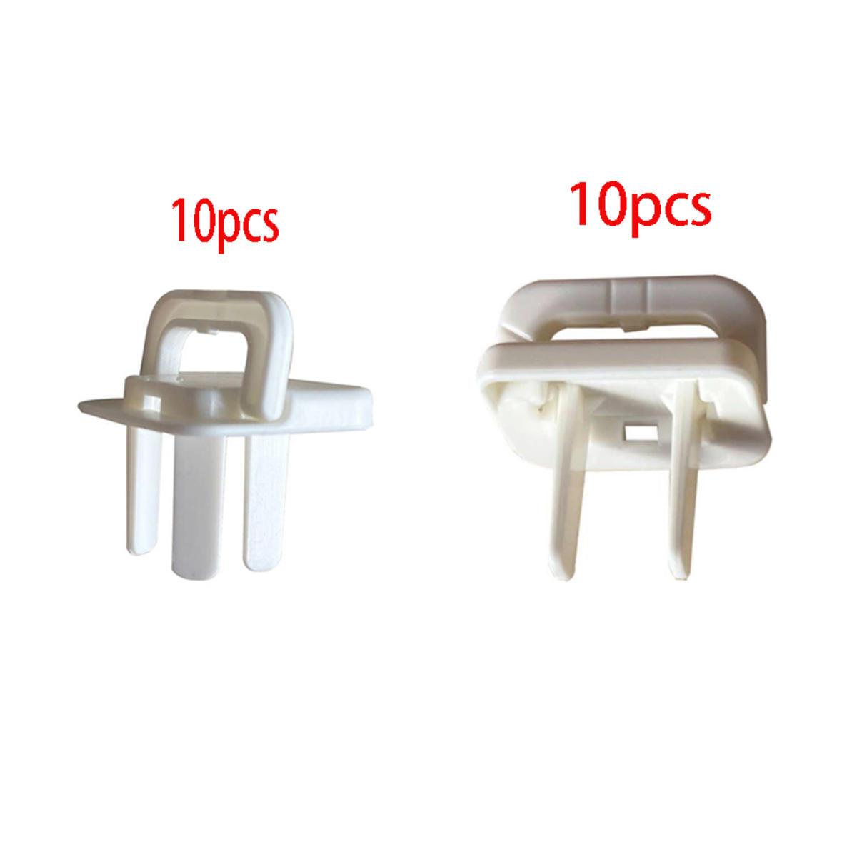 

20pcs Socket Safety Covers Anti Electric Shock Outlet Plugs Baby Infant Protection Caps Prevent Accidents Durability 2 legs+3 legs белый
