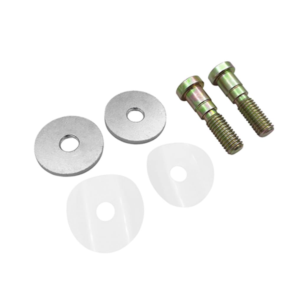 Vroelos 15013147 2 PCS Door Striker Bolt Kit for Chevy Malibu 1964-1967/El Camino 1964-1970/Buick Special 1964-1969 - Includes Clear Washers -