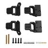 RC Shock Mount Aluminium Alloy Shock Bracket Multi Holes Easy Installation for Traxxas TRX4M 1 18 RC Car Black