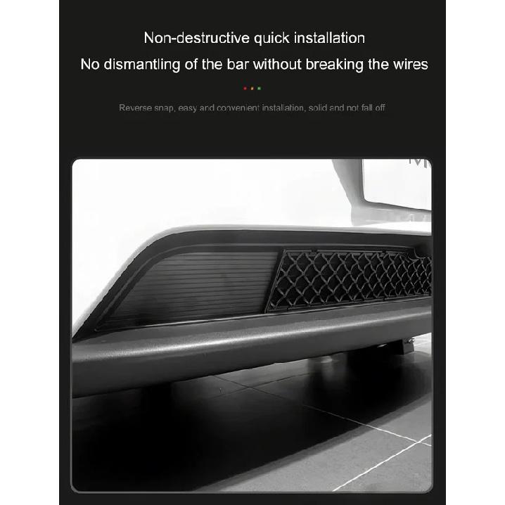 For Tesla Model Y Juniper 2025 Lower Bumper Anti ect Net Anti Dust Proof Vent Cover Air Intake ect-proof Cover ect Net