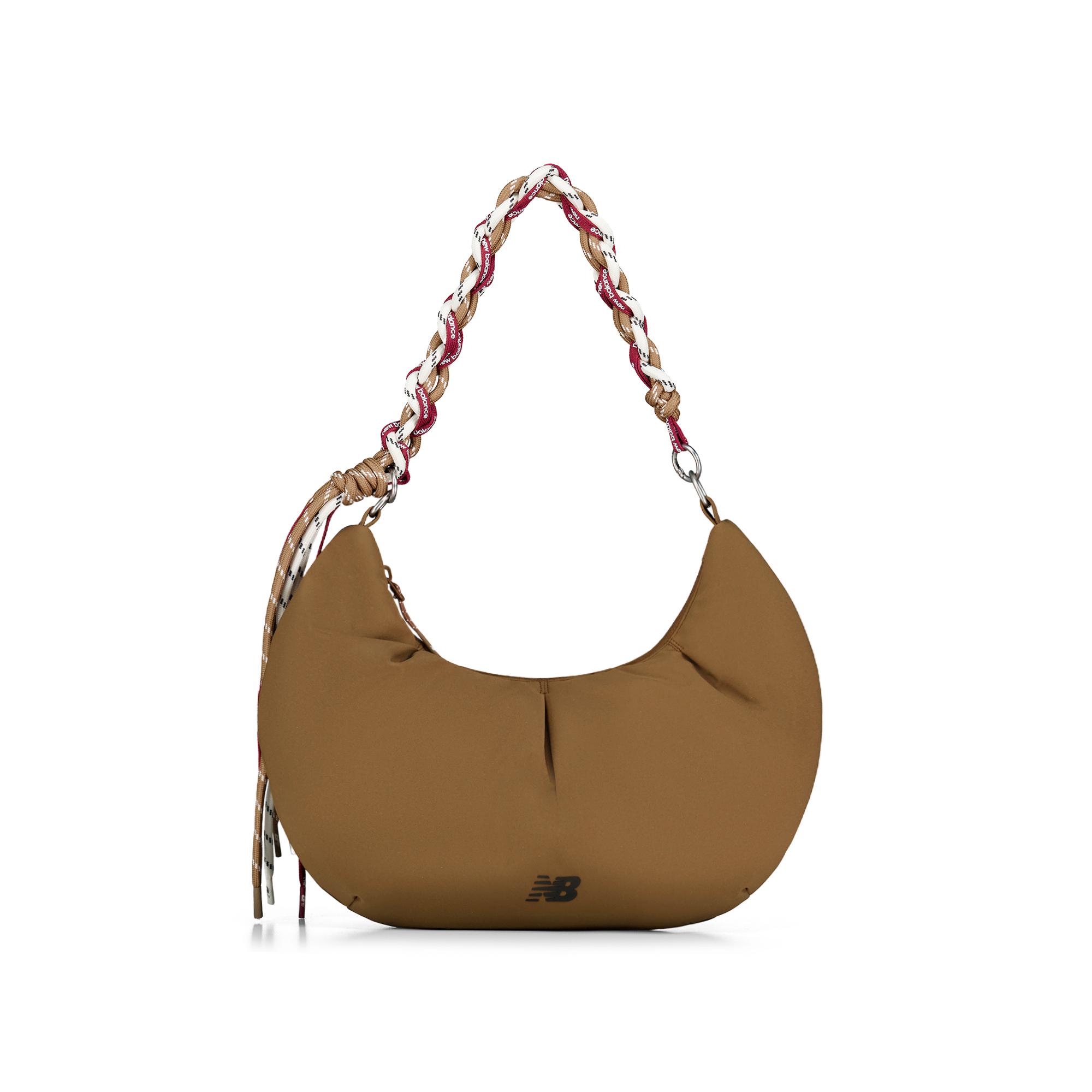 New Balance Fashionable Versatile Simple Fabric Shoulder Bag Women bags Brown AC1790A-RLT Brown