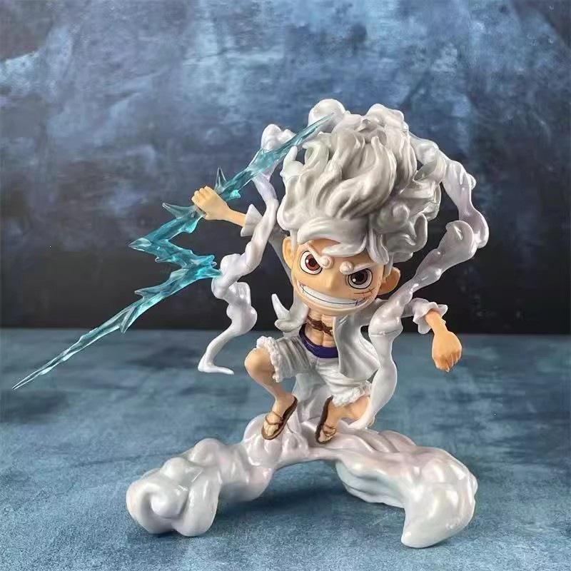 One Piece: Nika  Lightning Five-Gear  Luffy Sun God Figure with Bonus Ornament