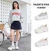 Foam Sole Canvas Shoes 2026 Spring and Summer Fashion Muffin Platform Shoes Casual Shoes Heightening Shoes
